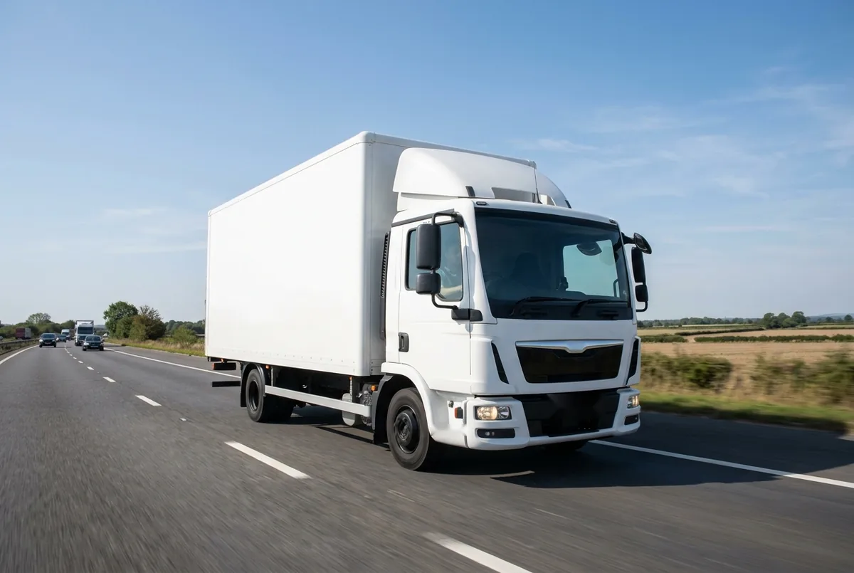 Generated illustration, not a photograph: MAN TGL 10.190 4x2, a 4×2 rigid lorry