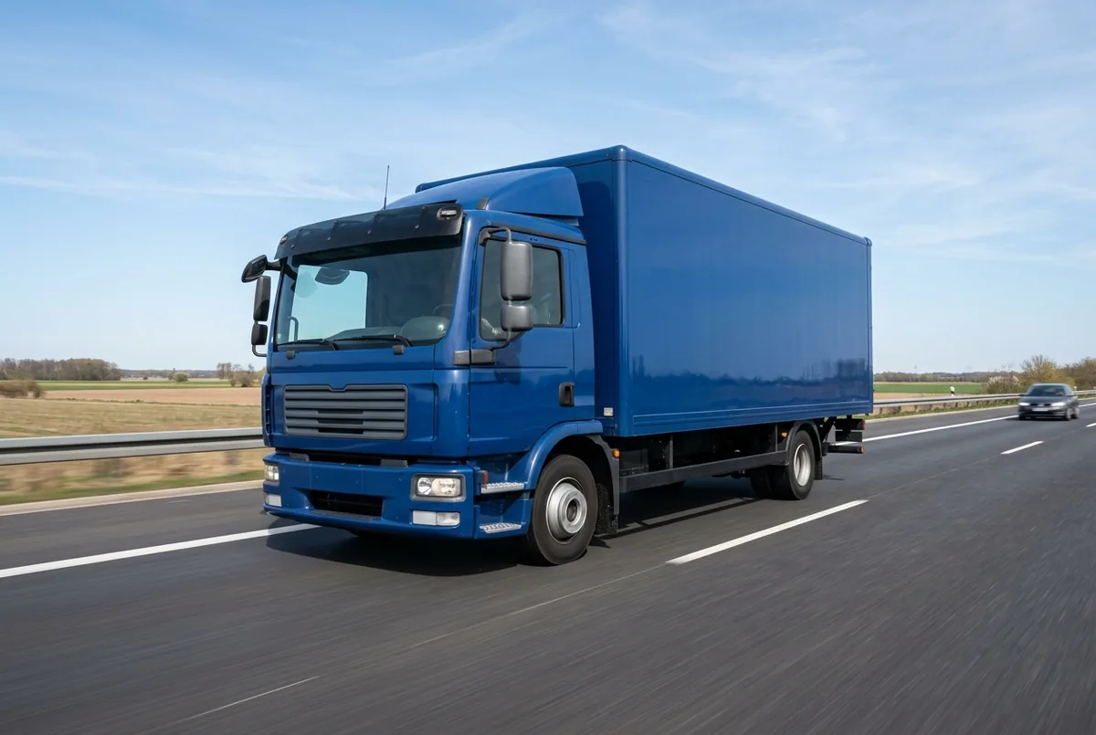 Generated illustration, not a photograph: MAN TGL 12.190 4x2, a 4×2 rigid lorry