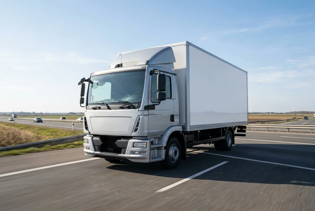 Generated illustration, not a photograph: MAN TGL 12.240 4x2, a 4×2 rigid lorry