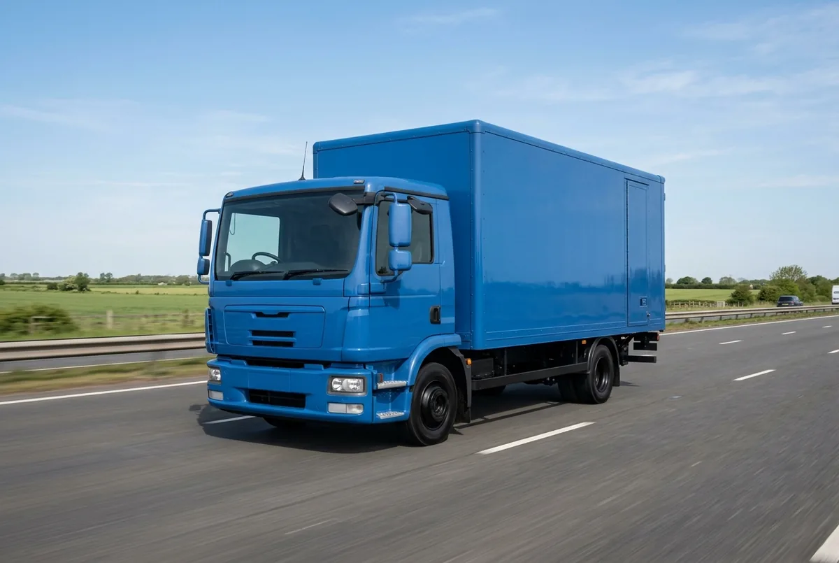 Generated illustration, not a photograph: MAN TGL 8.160 4x2, a 4×2 rigid lorry