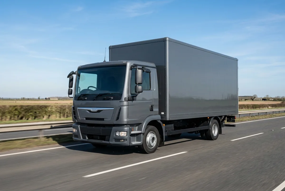 Generated illustration, not a photograph: MAN TGL 8.190 4x2, a 4×2 rigid lorry