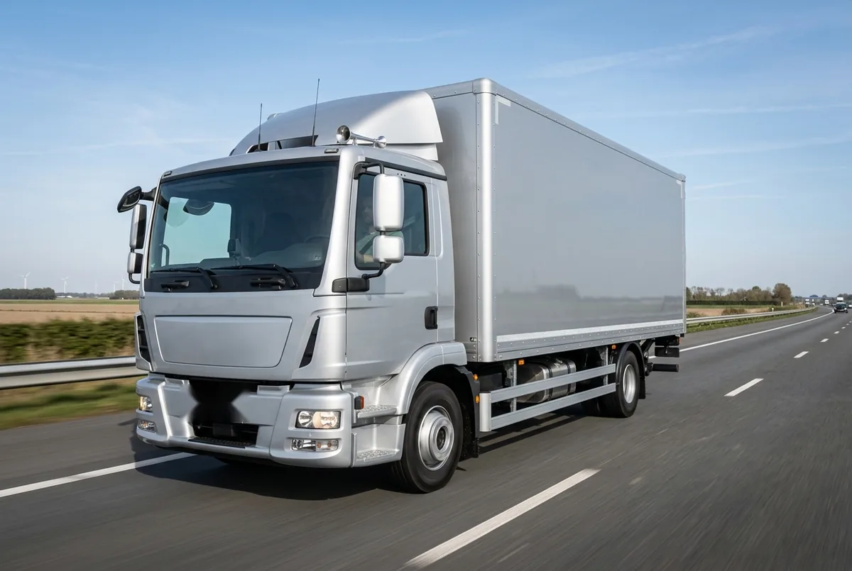 Generated illustration, not a photograph: MAN TGL 8.250 4x2, a 4×2 rigid lorry