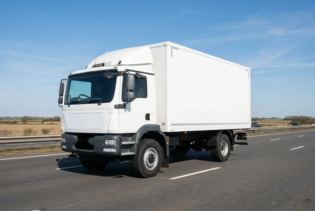 Generated illustration, not a photograph: MAN TGM 13.280 4x4, a 4×4 rigid lorry