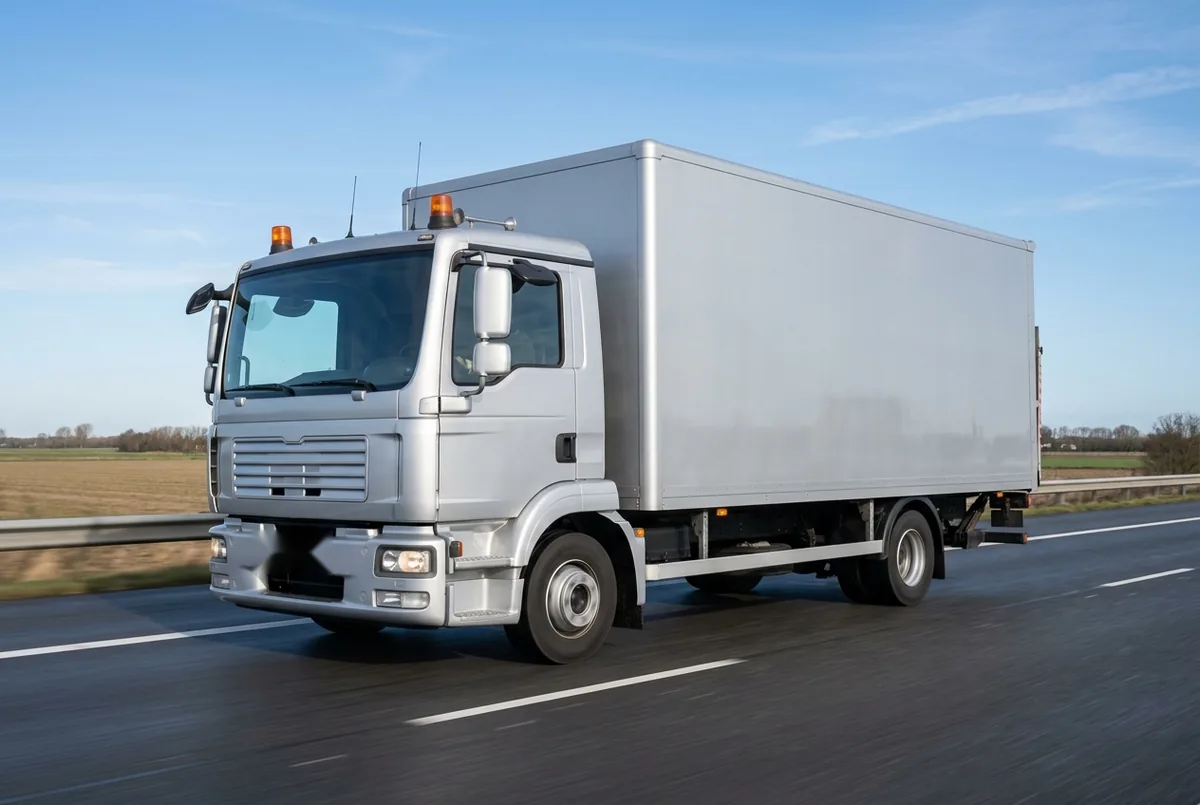Generated illustration, not a photograph: MAN TGM 19.320 4x2, a 4×2 rigid lorry
