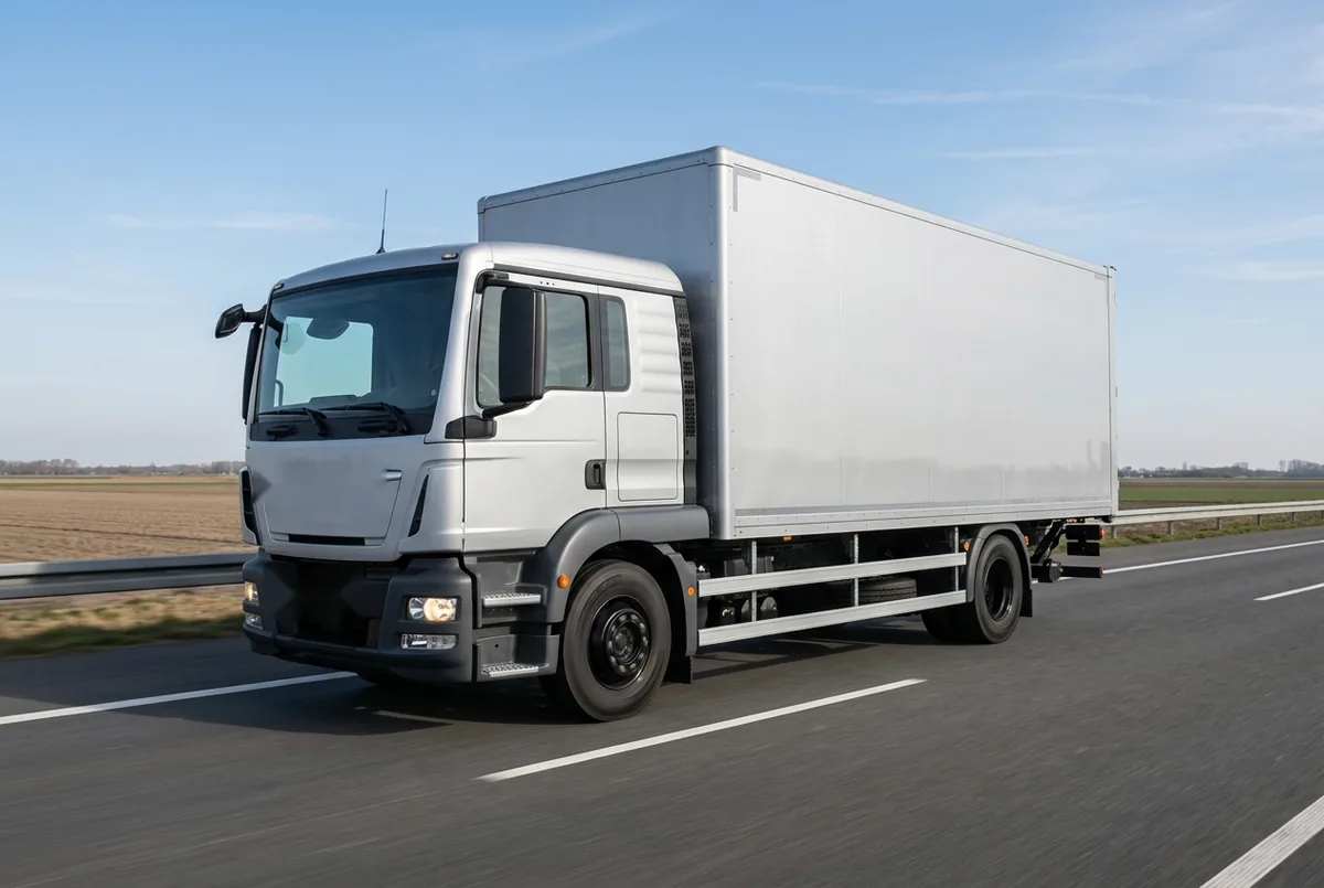 Generated illustration, not a photograph: MAN TGS 18.420 4x2, rigid lorry (2016–2019), a 4×2 rigid lorry