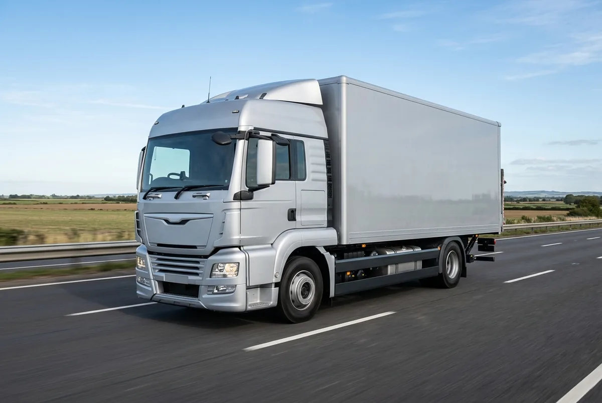 Generated illustration, not a photograph: MAN TGS 18.460 4x2, rigid lorry, a 4×2 rigid lorry