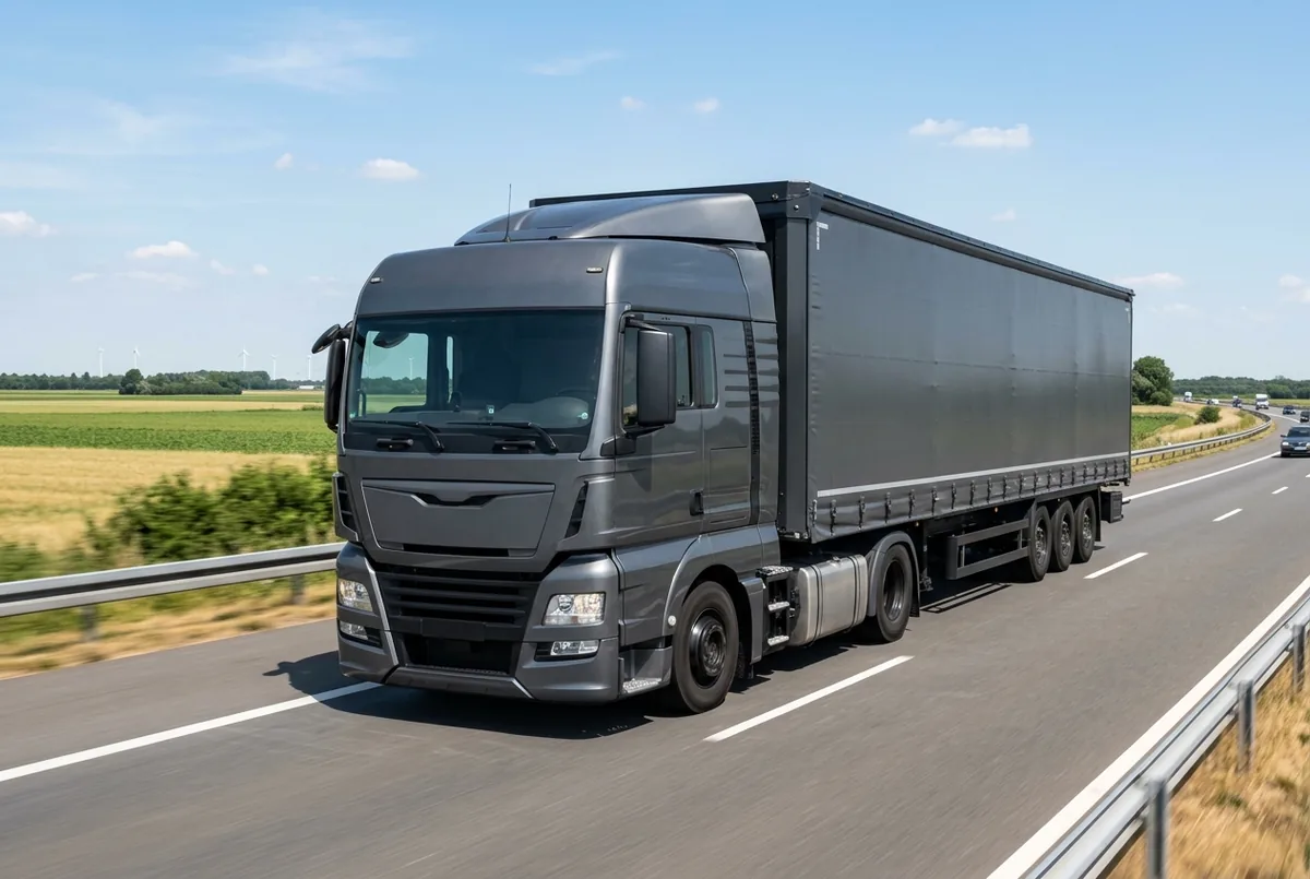Generated illustration, not a photograph: MAN TGS 18.500 4x2, tractor unit (2018), a 4×2 tractor unit