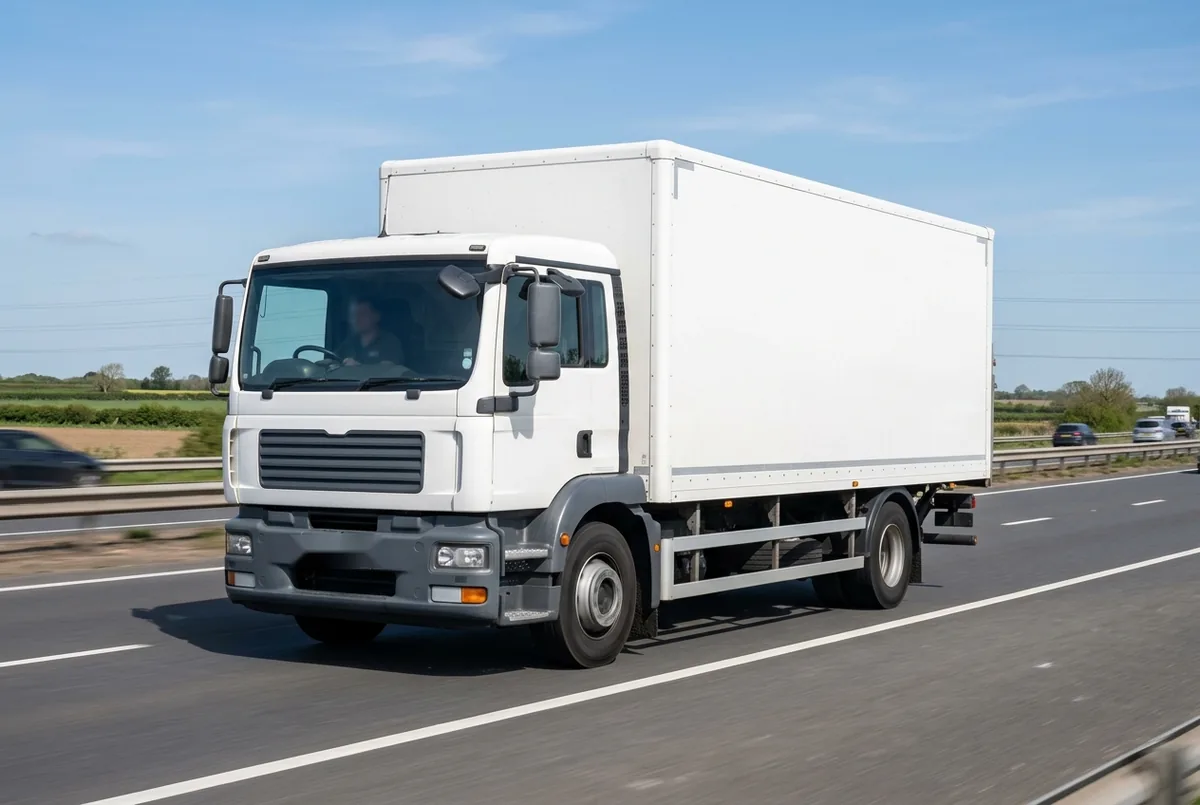 Generated illustration, not a photograph: MAN TGS 22.400 4x2, a 4×2 rigid lorry