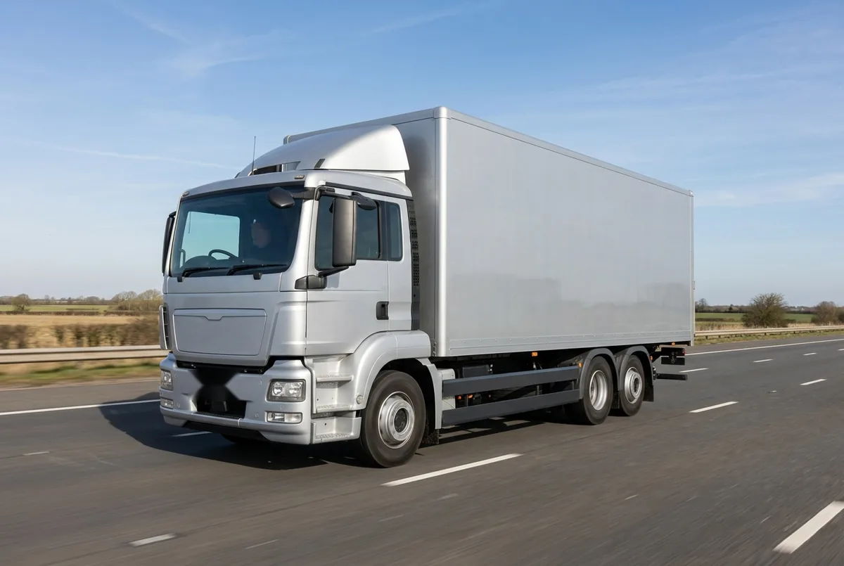 Generated illustration, not a photograph: MAN TGS 24.420 6x2/2, a 6×2 rigid lorry