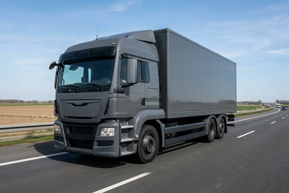 Generated illustration, not a photograph: MAN TGS 24.430 6x2/2, a 6×2 rigid lorry