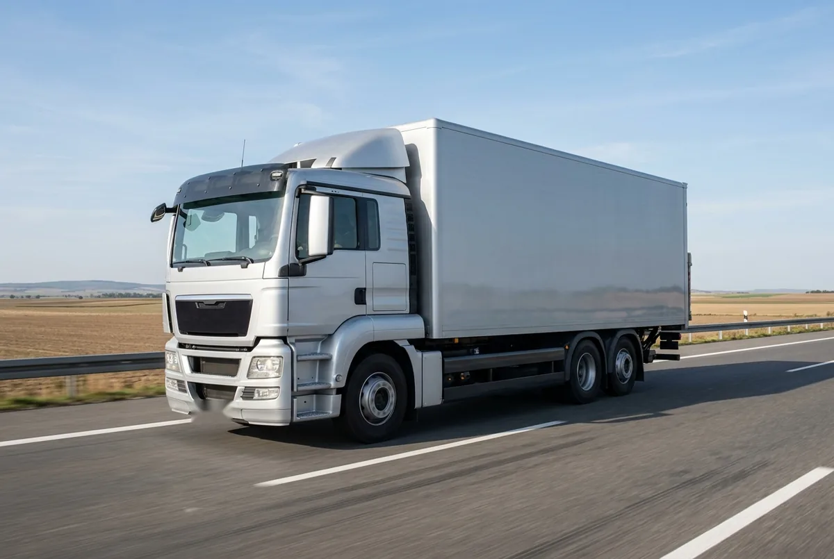 Generated illustration, not a photograph: MAN TGS 26.360 6x4, 10.518 L (2008–2012), a 6×4 rigid lorry