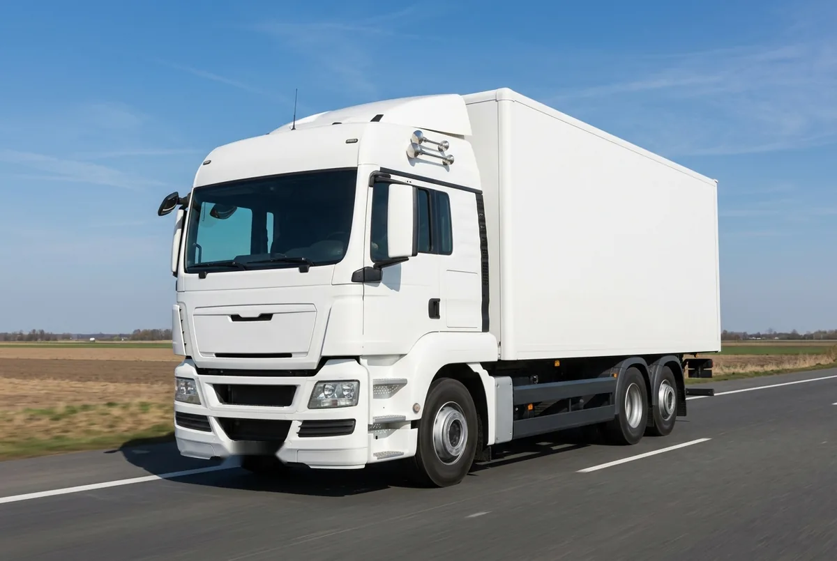 Generated illustration, not a photograph: MAN TGS 26.360 6x4, 9 L, 6x4, a 6×4 rigid lorry