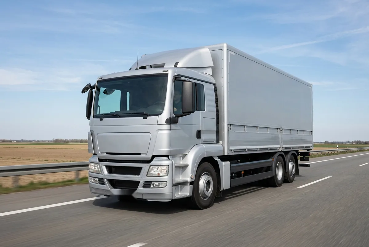 Generated illustration, not a photograph: MAN TGS 26.400 6x4, 6x2, a 6×2 rigid lorry