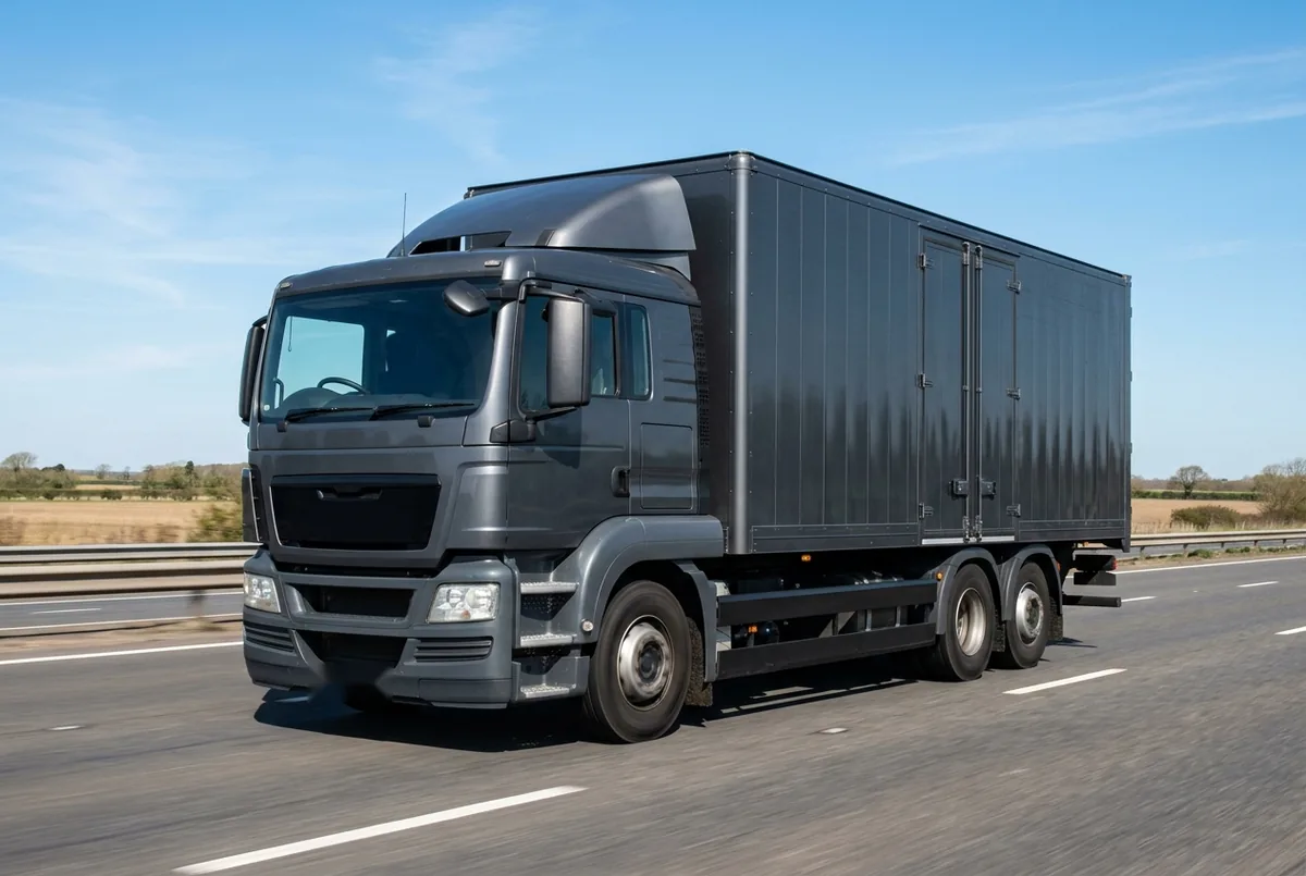 Generated illustration, not a photograph: MAN TGS 26.400 6x4, 6x4, a 6×4 rigid lorry