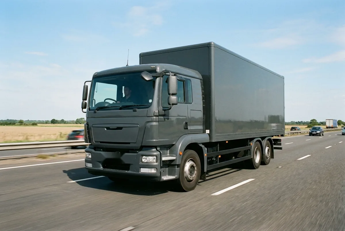 Generated illustration, not a photograph: MAN TGS 26.420 6x2-2, a 6×2 rigid lorry