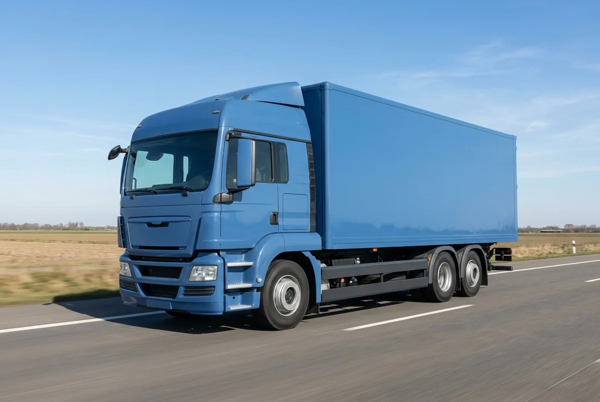 Generated illustration, not a photograph: MAN TGS 26.420 6x2-4, a 6×2 rigid lorry