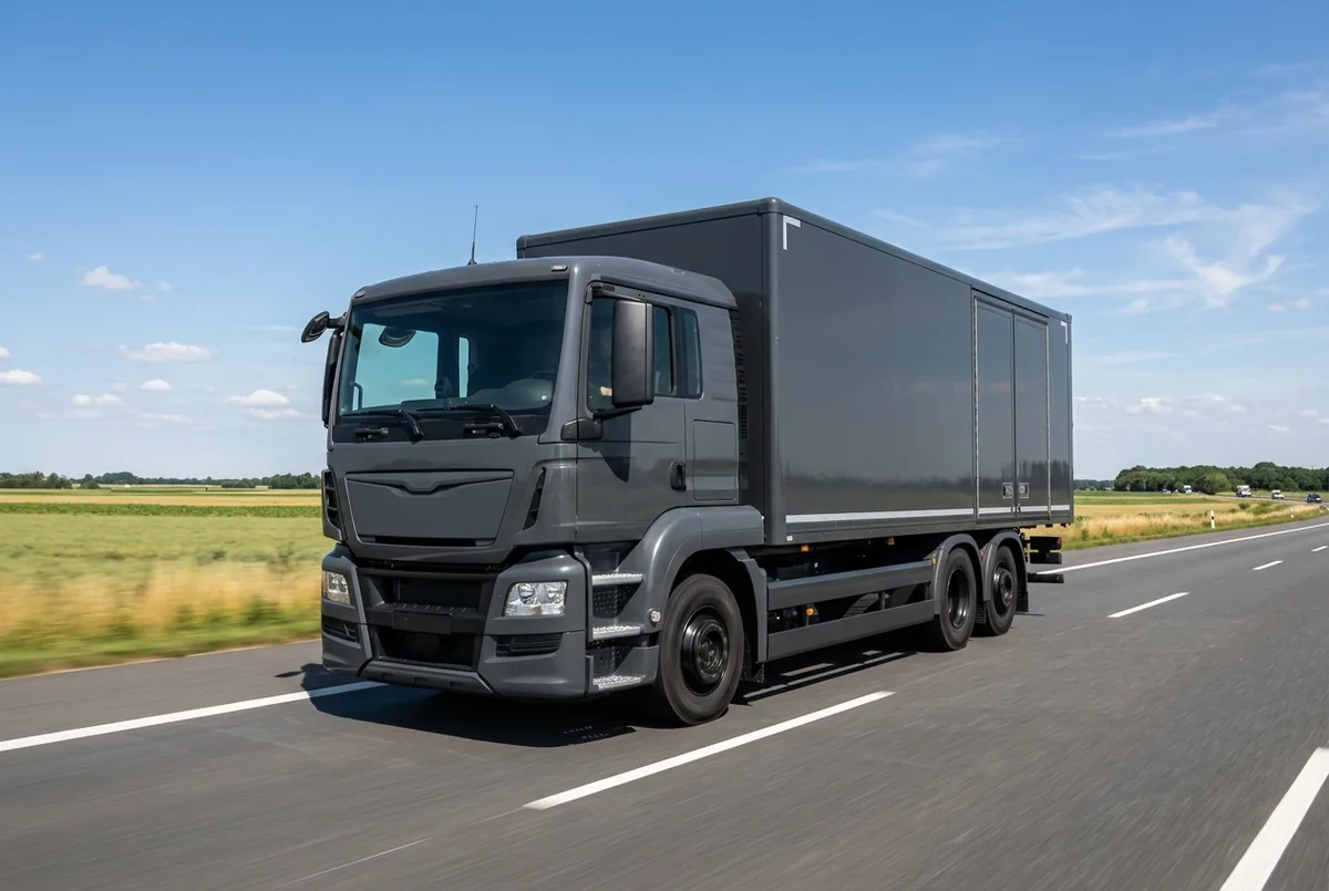 Generated illustration, not a photograph: MAN TGS 26.430 6x4, 6x4, a 6×4 rigid lorry