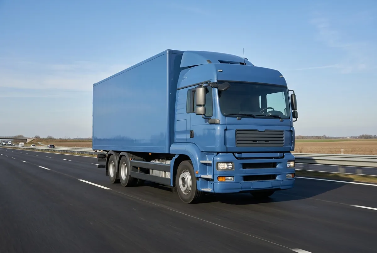 Generated illustration, not a photograph: MAN TGS 26.440 6x2-4, a 6×2 rigid lorry
