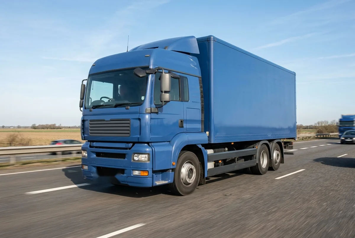 Generated illustration, not a photograph: MAN TGS 26.440 6x4, 10.518 L (2008–2012), a 6×4 rigid lorry