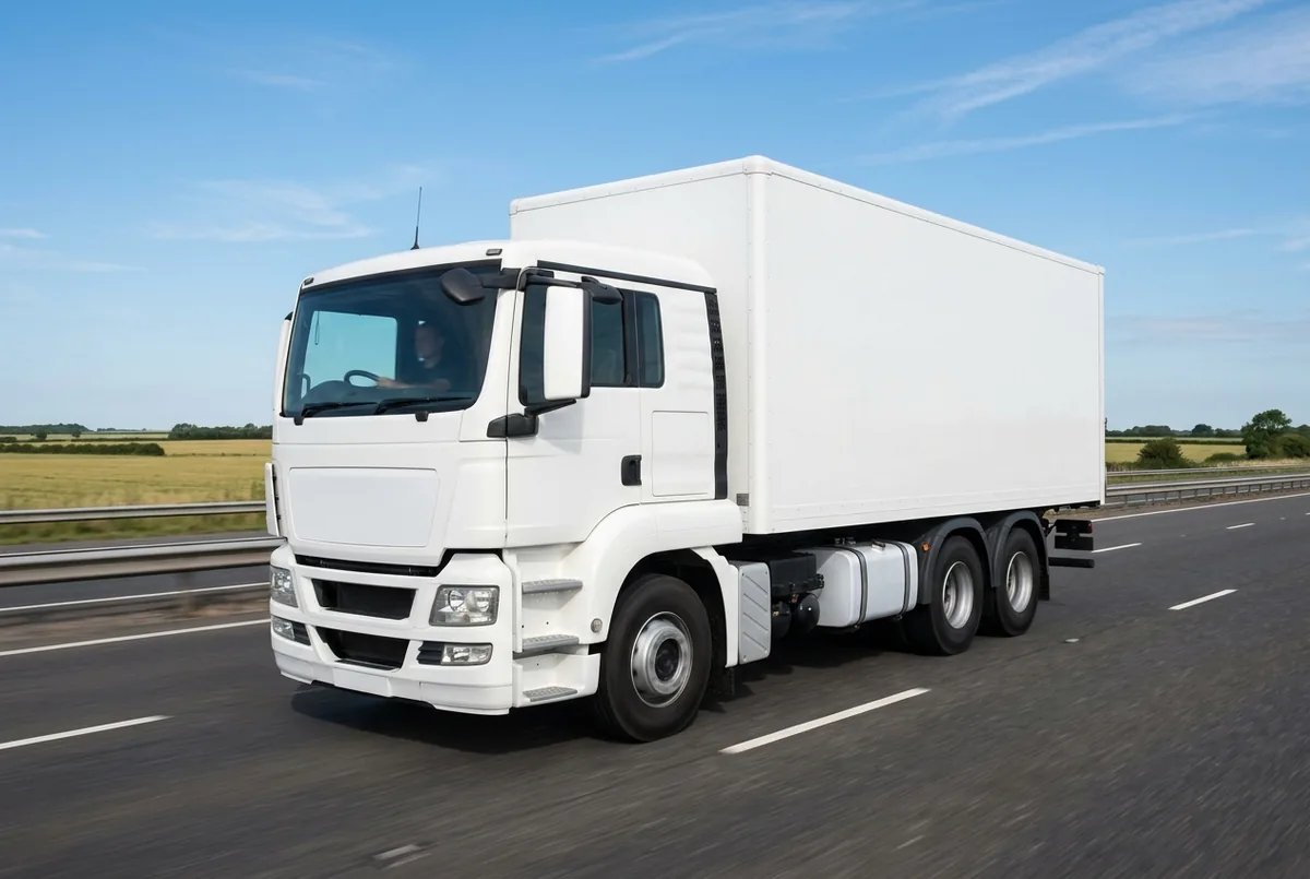 Generated illustration, not a photograph: MAN TGS 26.440 6x6, a 6×6 rigid lorry