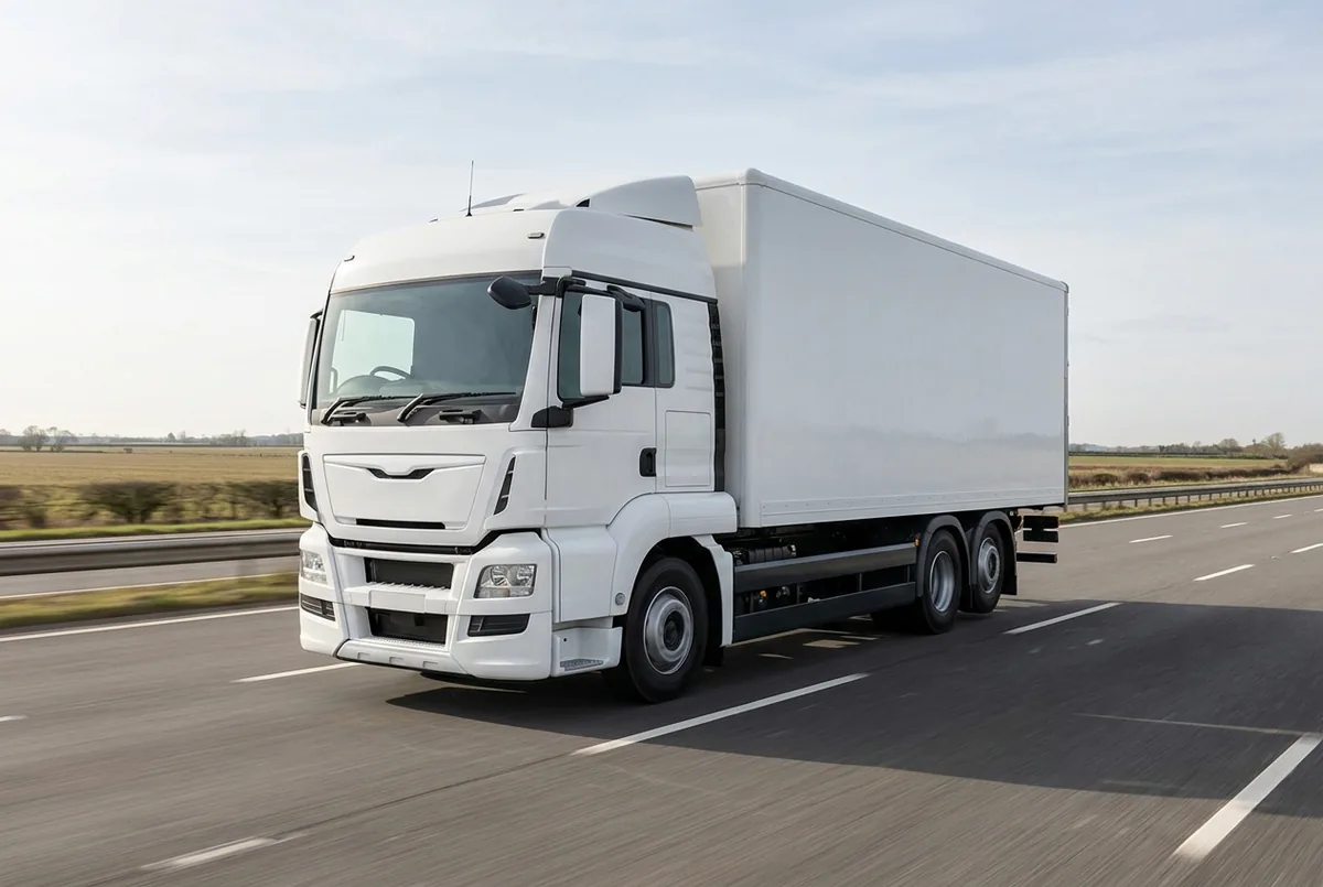 Generated illustration, not a photograph: MAN TGS 26.460 6x2-4, a 6×2 rigid lorry