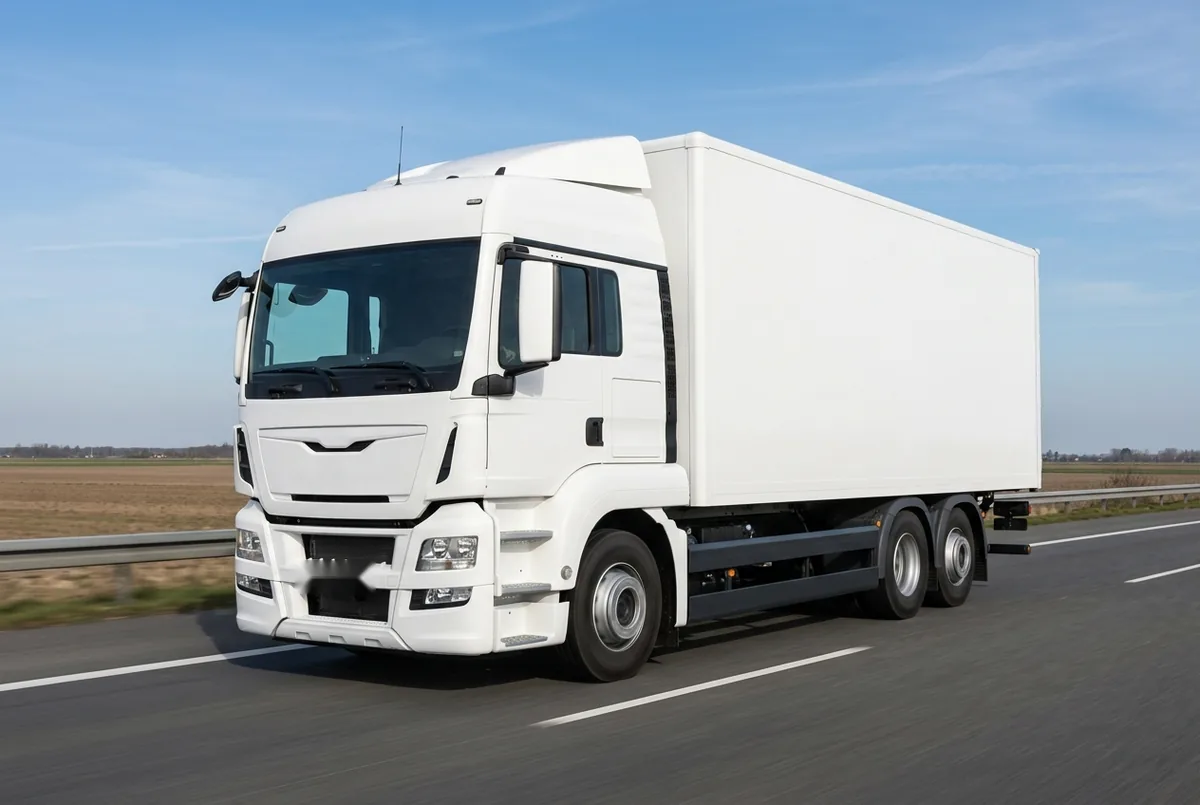 Generated illustration, not a photograph: MAN TGS 26.470 6x2/4, rigid lorry, a 6×2 rigid lorry