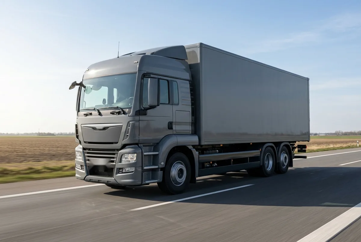 Generated illustration, not a photograph: MAN TGS 26.510 6x2-2, a 6×2 rigid lorry