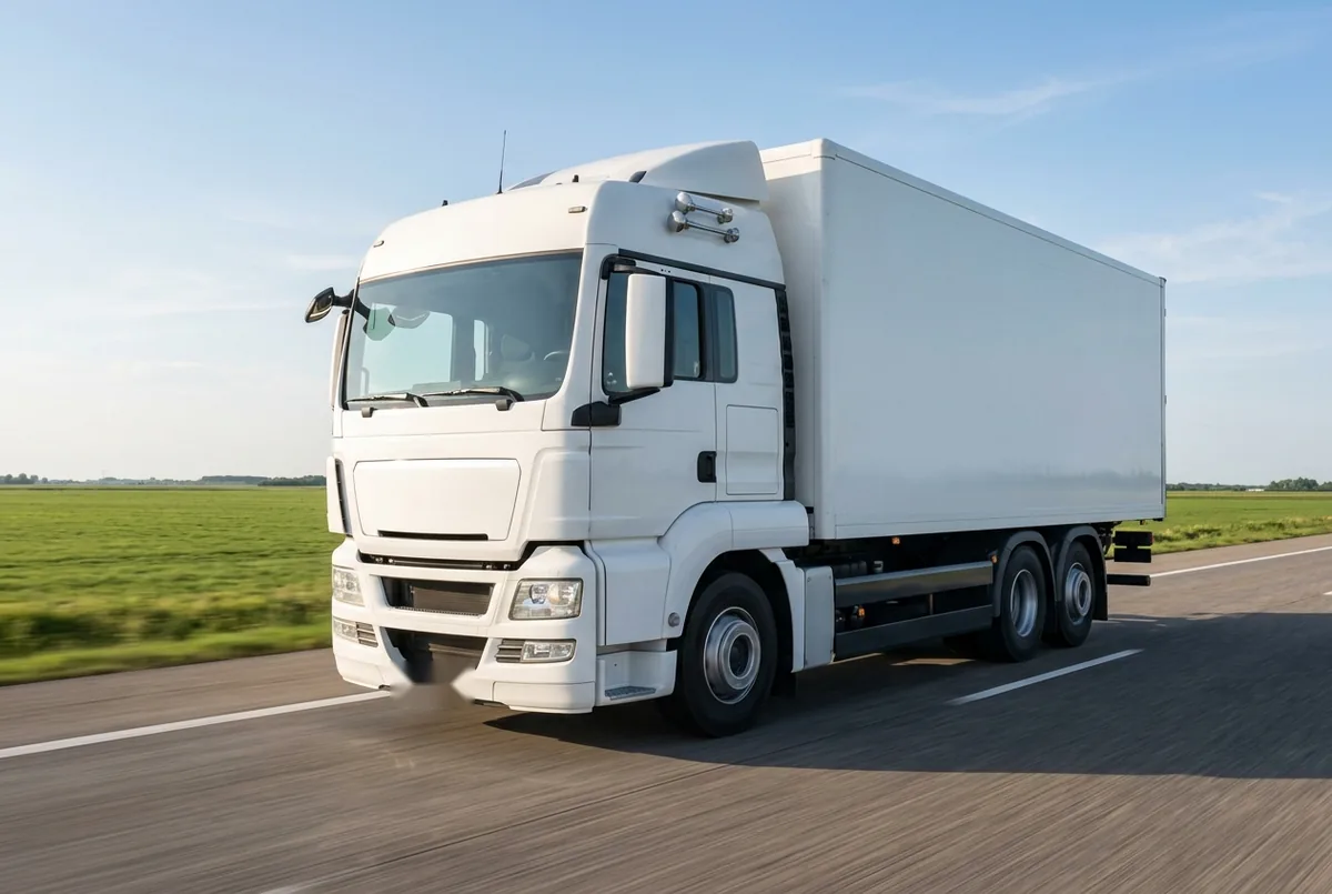Generated illustration, not a photograph: MAN TGS 28.360 6x2, a 6×2 rigid lorry