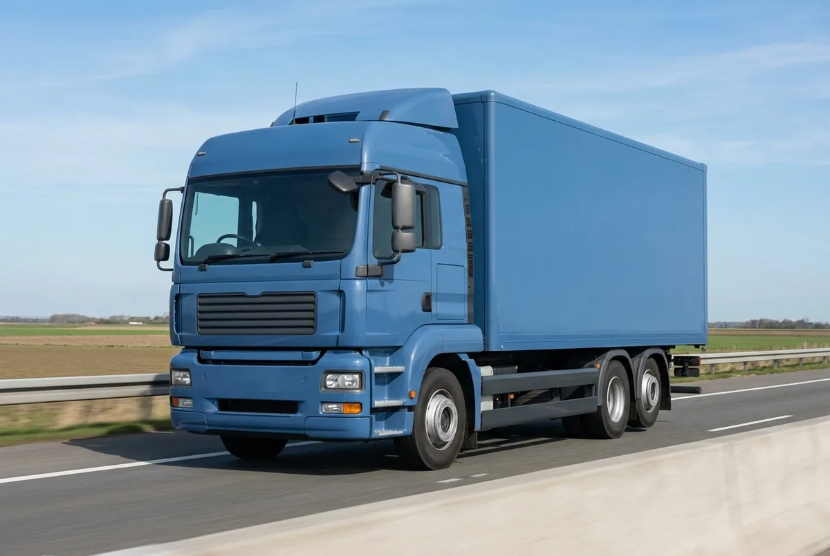 Generated illustration, not a photograph: MAN TGS 28.400 6x2-2, a 6×2 rigid lorry