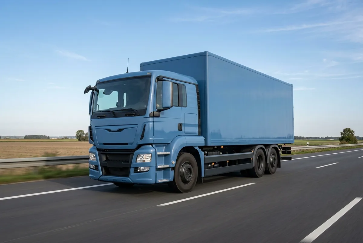 Generated illustration, not a photograph: MAN TGS 28.430 6x2-2, a 6×2 rigid lorry