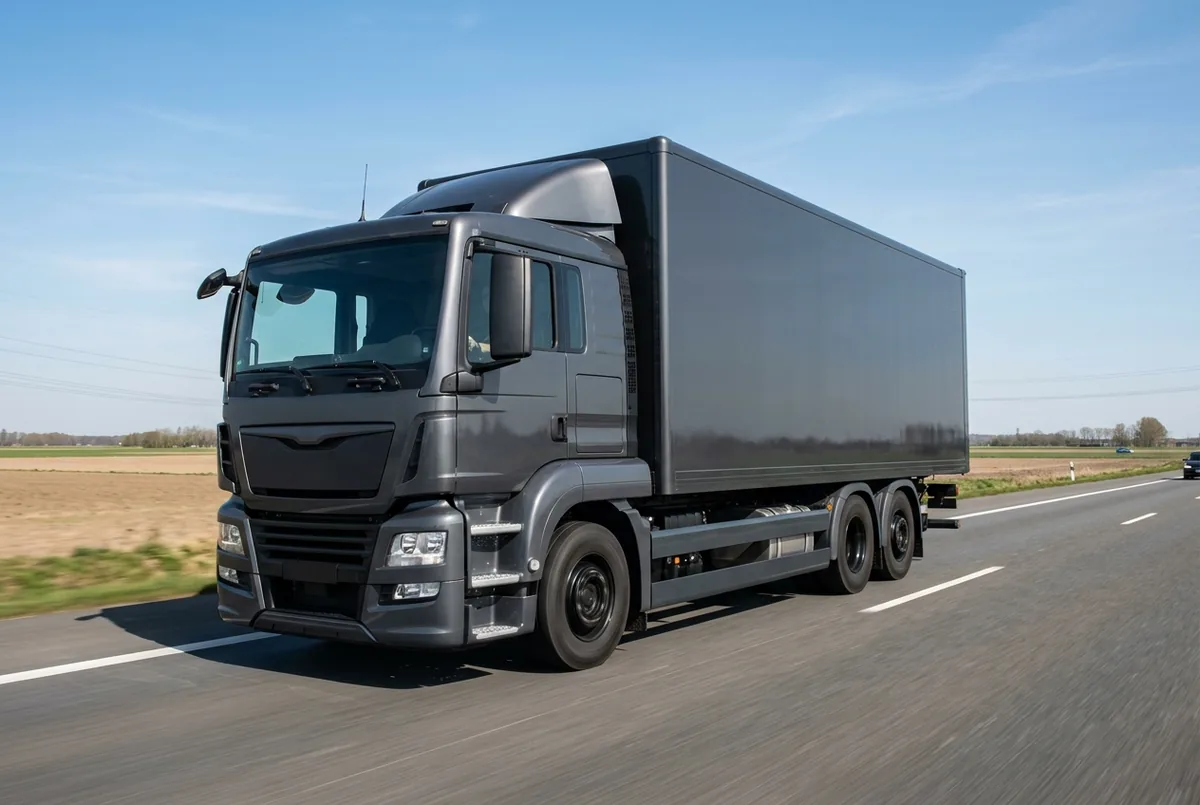 Generated illustration, not a photograph: MAN TGS 28.460 6x2-2, a 6×2 rigid lorry
