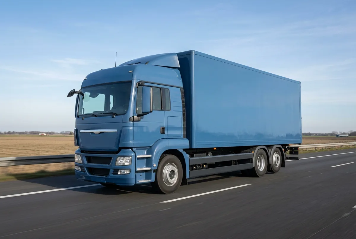 Generated illustration, not a photograph: MAN TGS 28.460 6x2-4, a 6×2 rigid lorry