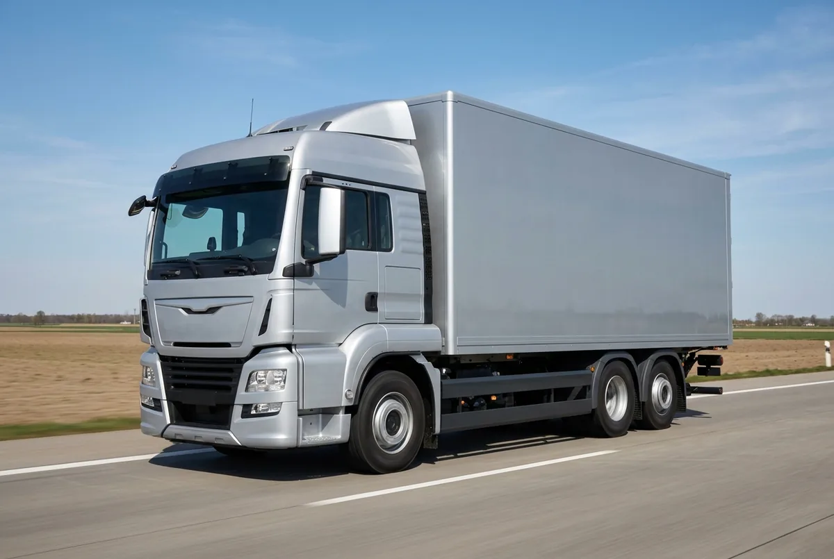 Generated illustration, not a photograph: MAN TGS 28.510 6x2-4, a 6×2 rigid lorry