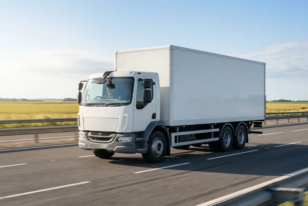 Generated illustration, not a photograph: MAN TGS 33.510 6x4, rigid lorry, a 6×4 rigid lorry