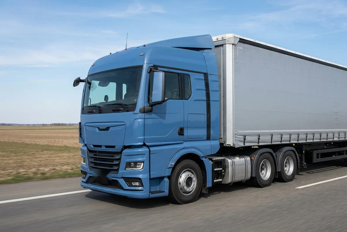 Generated illustration, not a photograph: MAN TGS 33.510 6x4, tractor unit, a 6×4 tractor unit