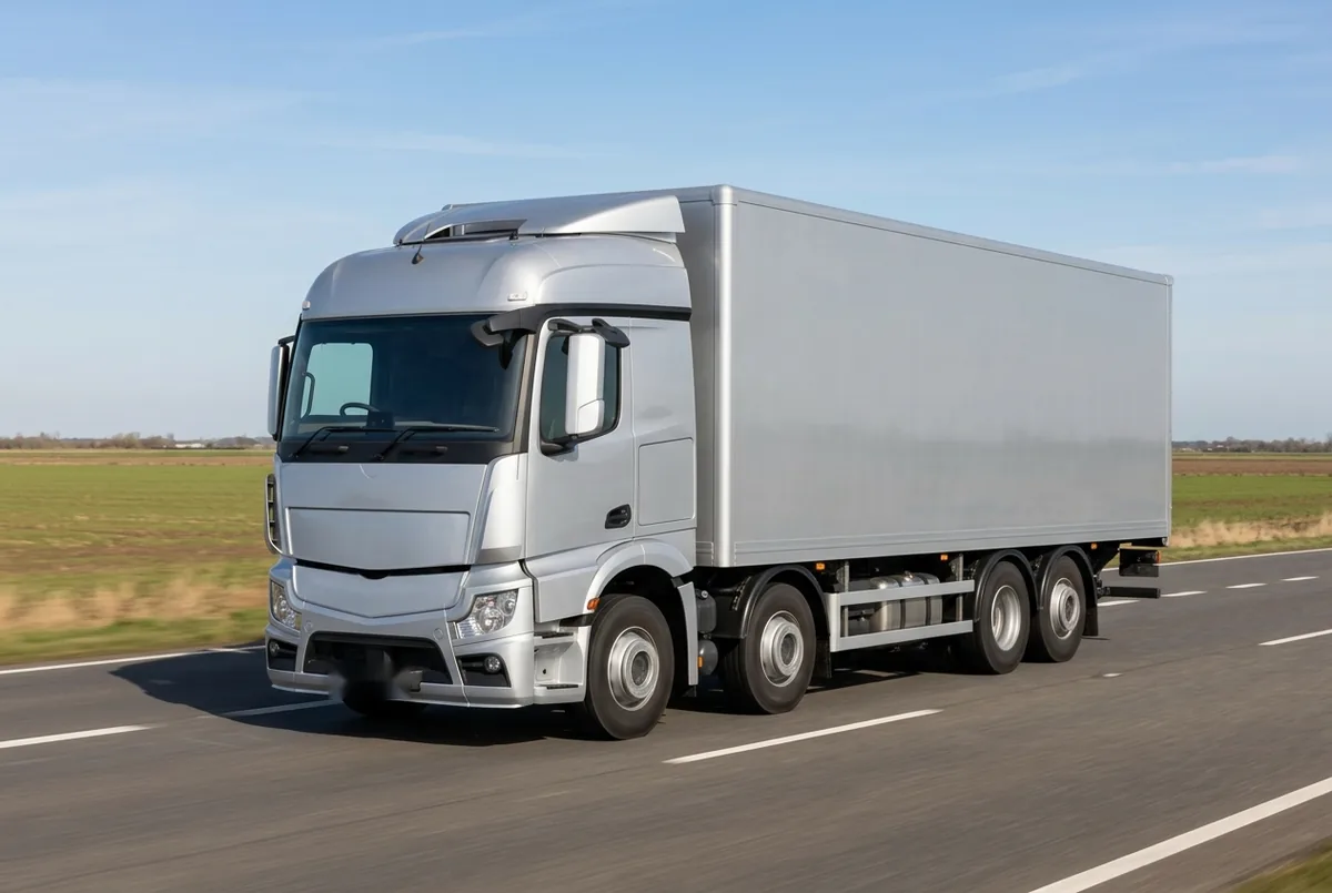 Generated illustration, not a photograph: MAN TGS 35.360 8x4-4, a 8×4 rigid lorry