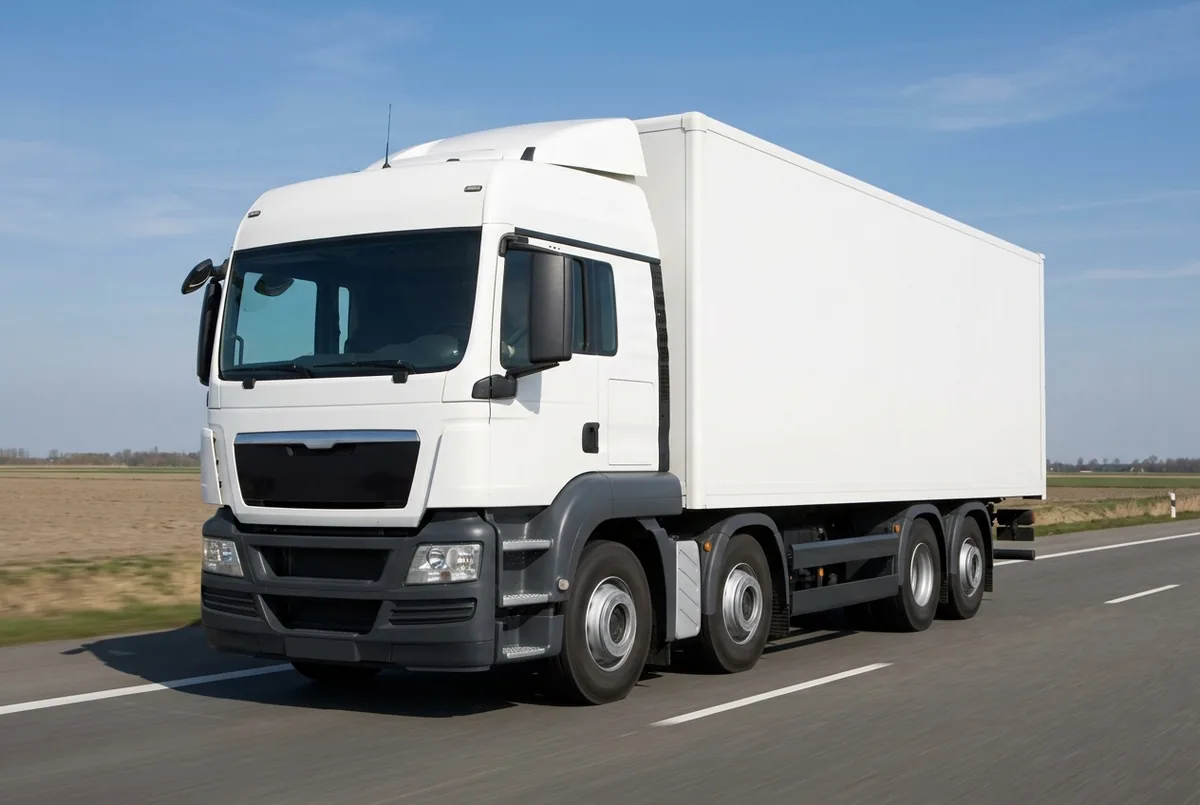 Generated illustration, not a photograph: MAN TGS 35.400 8x4-4, 10.518 L (2009–2013), a 8×4 rigid lorry