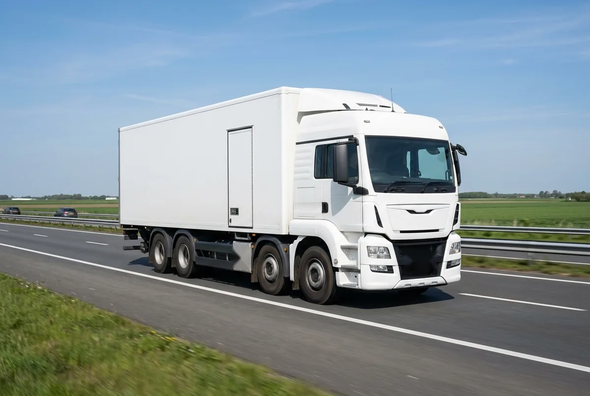 Generated illustration, not a photograph: MAN TGS 35.480 8x4-4, a 8×4 rigid lorry