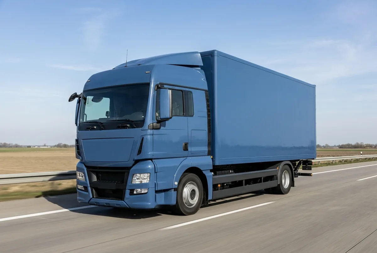 Generated illustration, not a photograph: MAN TGX 18.470 4x2, rigid lorry (2020–2021), a 4×2 rigid lorry