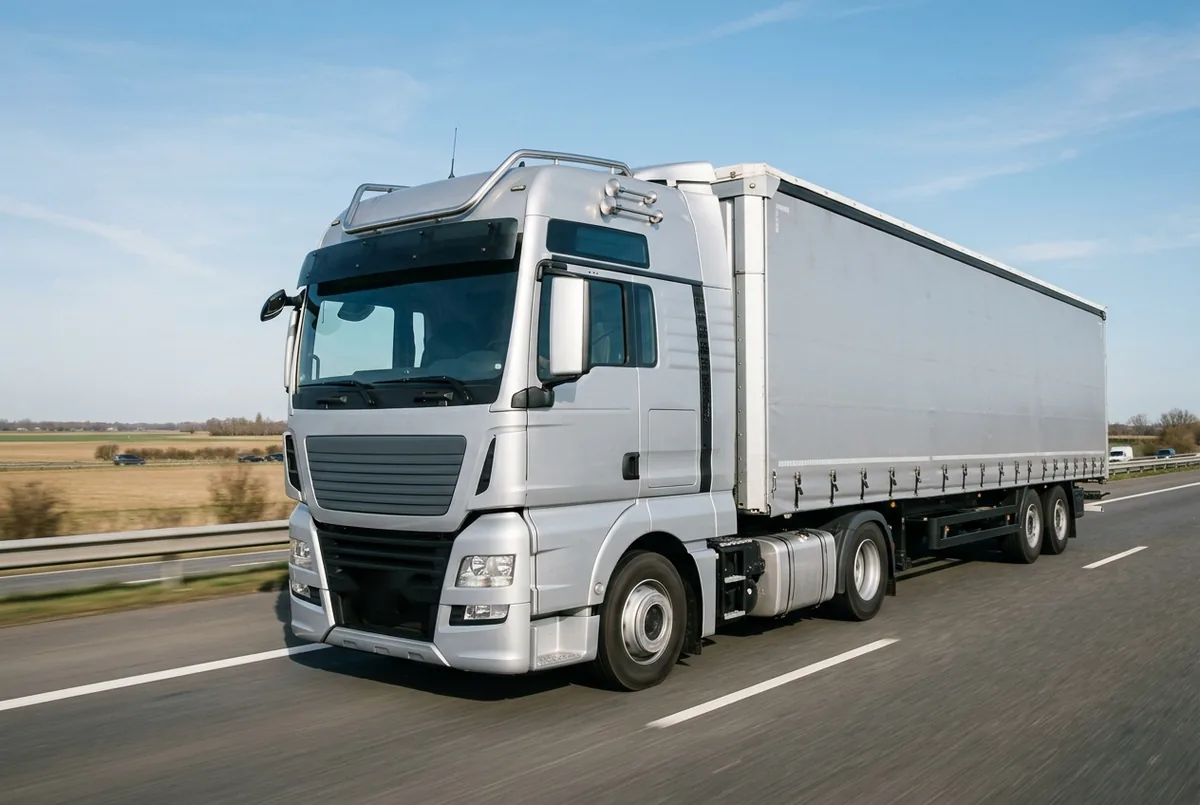 Generated illustration, not a photograph: MAN TGX 18.580 4x2, tractor unit (2017–2023), a 4×2 tractor unit