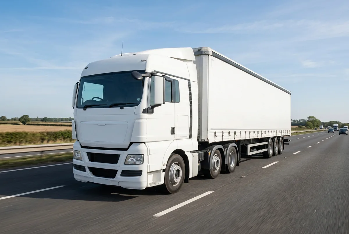 Generated illustration, not a photograph: MAN TGX 24.400 6x2/2, a 6×2 tractor unit