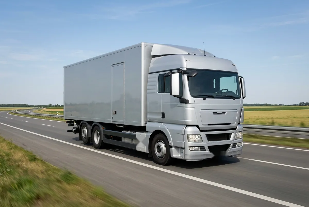 Generated illustration, not a photograph: MAN TGX 26.400 6x2-2, 10.518 L (2008–2012), a 6×2 rigid lorry