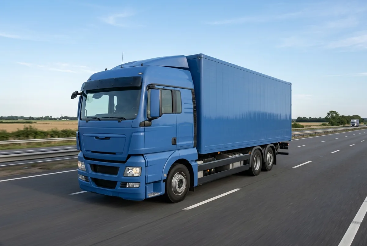 Generated illustration, not a photograph: MAN TGX 26.460 6x2-2, a 6×2 rigid lorry