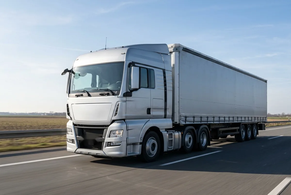 Generated illustration, not a photograph: MAN TGX 28.500 6x2-2, a 6×2 tractor unit