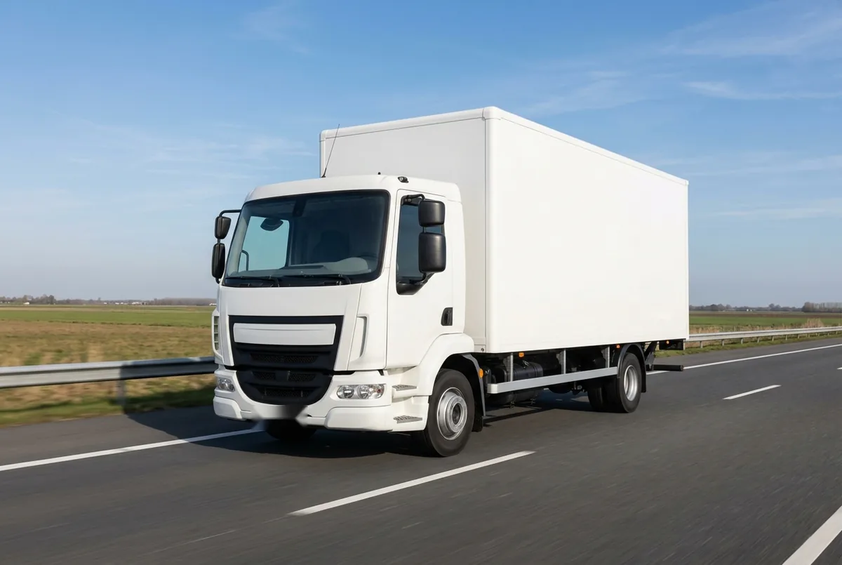 Generated illustration, not a photograph: DAF XB 260 FA, a 4×2 rigid lorry