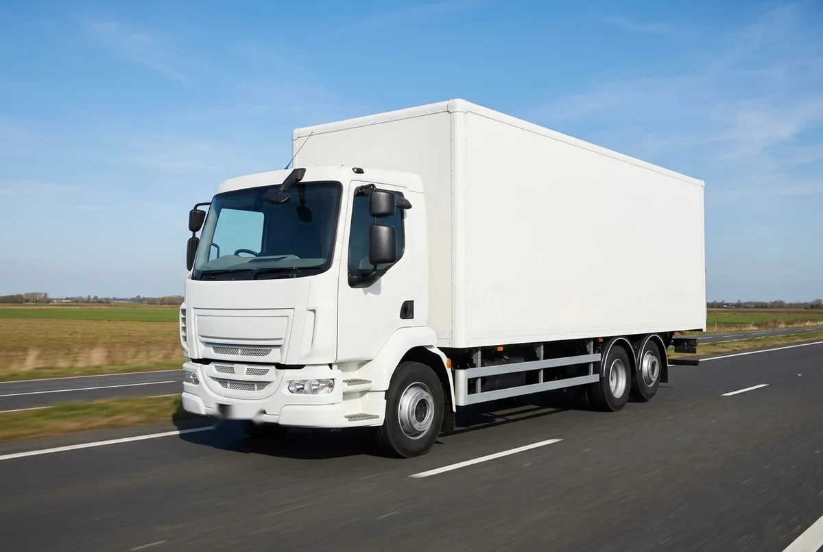 Generated illustration, not a photograph: DAF XD 300 FAG, a 6×2 rigid lorry
