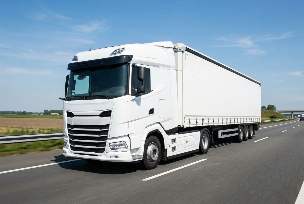 Generated illustration, not a photograph: DAF XD 370 FT, a 4×2 tractor unit