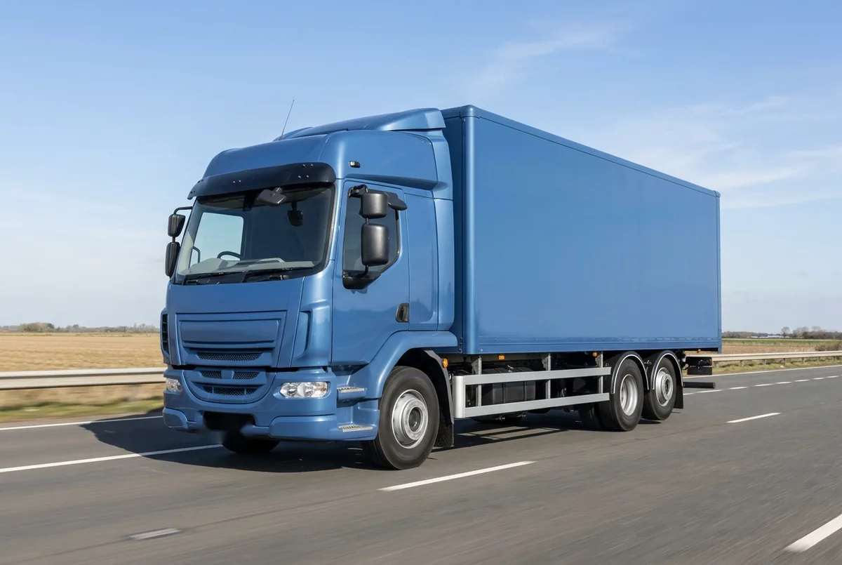 Generated illustration, not a photograph: DAF XD 450 FAR, a 6×2 rigid lorry