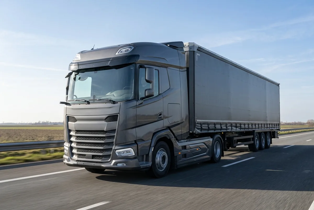 Generated illustration, not a photograph: DAF XD 450 FT, a 4×2 tractor unit