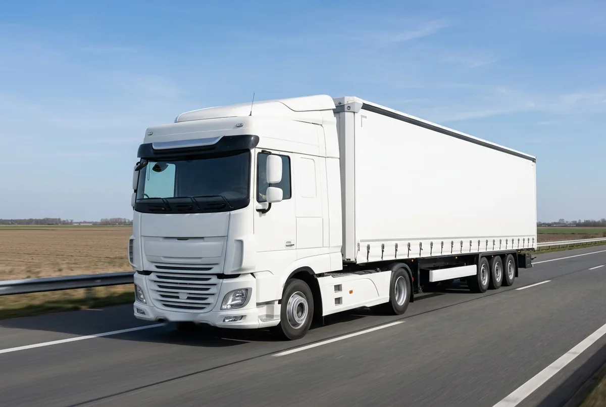 Generated illustration, not a photograph: DAF XF 410 FT (from 2022), a 4×2 tractor unit